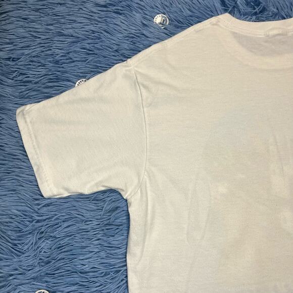 VINTAGE Lluvia de peces Yoro Honduras Shirt Size Large Mens Outdoor Fish Y2K - Picture 4 of 11